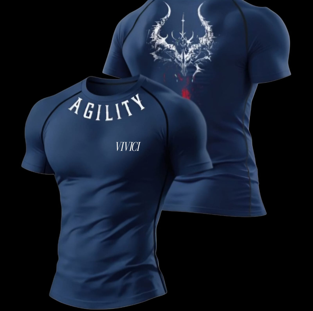 Remera Compresiva Manga Corta AGILITY - VIVICI